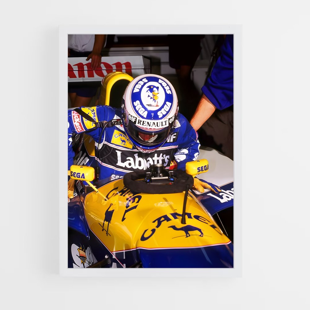 Poster Williams de Vitesse – affiche Voitures de Formule 1 (vue 3)